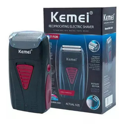 Afeitador Portátil KEMEI KM-L3381 Negra